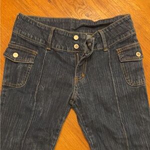 Brandy Melville Dark Blue Flare Jeans
